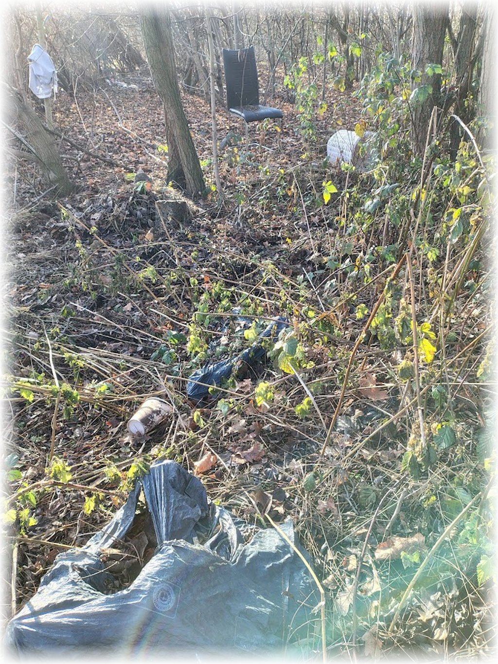 17.12.2025 an der Zufahrt zum Heizhaus